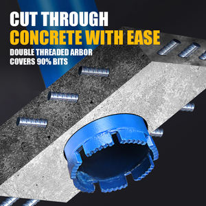 ชุดดอกสว่านแกนเพชรแบบเปียกชุดดอกสว่านแกนหลักแบบเกลียวอาร์เบอร์เจาะแกนน้ำสำหรับอิฐก่ออิฐคอนกรีตแข็ง - Product Image 2