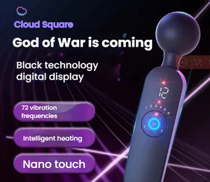 Bâton de massage à température constante avec chauffage intelligent par vibration de luxe Dispositif de masturbation multi-fréquence pour adultes - Product Image 2