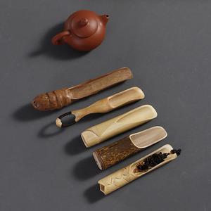 Natural Bamboo <strong>Tea</strong> Scoop Style Options Loose Leaf <strong>Tea</strong> Spoon Shovel Matcha Powder Scoop for Gongfu <strong>Tea</strong> Ceremony Wholesale - Product Image 2
