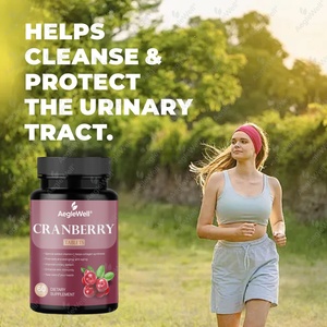 OEM mirtillo integratore di salute del tratto urinario compressa con vitamina C, salute urinaria e supporto per il corpo, concentrato di mirtillo rosso - Product Image 6