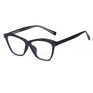 ADE WU STY35021M <span class=keywords><strong>Retro</strong></span> ojo de gato gafas mujeres hombres moda cuadrado pequeño Marco Ordenador gafas Vintage espectáculo liso gafas - Product Image 2