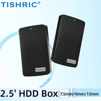 قرص صلب خارجي TISHRIC مقاس 2.5 بوصة بسعة 500 جيجابايت، قرص صلب HDD من نوع SATA إلى USB3.0 عالي السرعة، قرص صلب محمول لأجهزة الكمبيوتر المحمولة والتلفزيون وPS4 وPS5
