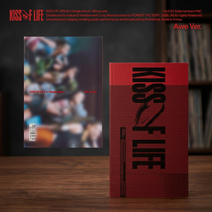 KISSOFLIFE 2ème album single Who is she Awe Ver Album CD officiel Kpop Corée - Product Image 3