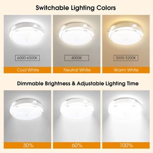Panel Solar Powered Lámpara de techo Led Impermeable Interior Led Luces de techo solares Luz de jardín - Product Image 2