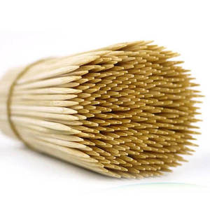 Brochettes en bambou naturel personnalisables, jetables, résistantes à la chaleur, polies pour barbecue, foyer, camping, shish <span class=keywords><strong>kebab</strong></span>, hot-dog, grill <span class=keywords><strong>ouvert</strong></span> - Product Image 4