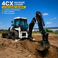 Chargeuse-pelleteuse 4x4 de 2,8 tonnes, chargeuse diesel, fabricant OEM, fournisseur d'usine