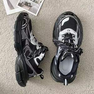 Zapatillas Deportivas de Plataforma Gruesa, Transpirables, Ligeras, Cómodas para Caminar, con Cordones, de Diseño de Lujo, para Deportes al Aire Libre - Product Image 3