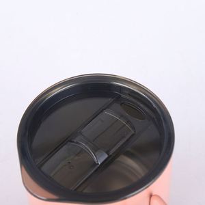 Wholesale Nordic <b>Mug</b> Simple Double-layer <b>Insulated</b> Stainless Steel <b>Mug</b> With Handgrip Transparent Lid - Product Image 3