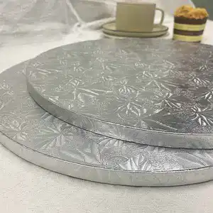 Groothandel Hoge Kwaliteit Cake Boards Ronde Vierkante Witte Verjaardagstaart Base Board Drum Kartonnen