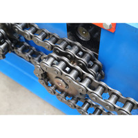 Machine automatique de formage à froid de poutrelles de toiture avec pédale, épaisseur 0,3-0,8 mm, vitesse 12-18 m/min, pour matériaux de construction ZKRFM