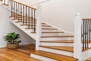 Prima cầu thang thép không gỉ balusters nội thất cầu thang tùy chỉnh biệt thự trang trí S thanh lịch ưa thích wrought sắt lan can - Product Image 4