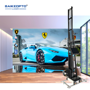 BAIKEOPTO Haute Qualité 3D Vertical CMYKW UV Jet D'encre Mur <span class=keywords><strong>Peintre</strong></span> Direct Aux murs 3d vertical Mur imprimante machine d'impression - Product Image 1