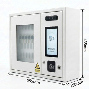 Armoire à clés intelligente 5-20 emplacements avec contrôle RFID, coffre-fort, système de gestion électronique des clés, fixation murale, NFC, empreinte digitale, reconnaissance faciale - Product Image 3