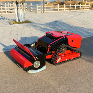 Tondeuse à fléaux télécommandée sur chenilles certifiée CE EPA 760mm <span class=keywords><strong>Robot</strong></span> de tonte de défrichement de terres agricoles Ventes directes d'usine - Product Image 3