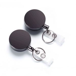 Portacredenciales Retráctil de Metal Resistente y Accesorios - Product Image 3