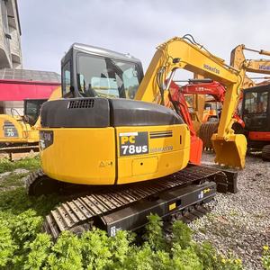 Used Mini Excavator KOMATSU PC78US 7.8ton used Hydraulic Digger Nice <b>Running</b> Condition for Hot Sale - Product Image 5