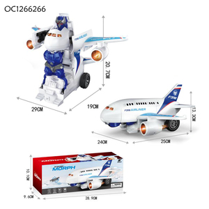 Robot <span class=keywords><strong>jouet</strong></span> déformable à piles pour enfants, avion pulvérisateur de brume <span class=keywords><strong>pas</strong></span> <span class=keywords><strong>cher</strong></span> - Product Image 6