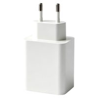 Boîtier de chargeur Y008 avec prise EU, un seul port USB-A, en plastique