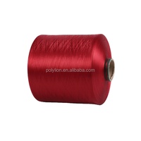 100% Polyester DTY FDY Fil 150/48 Denier Tricotage Plusieurs Couleurs Teint et Texturé Style Poy Contact pour le compte
