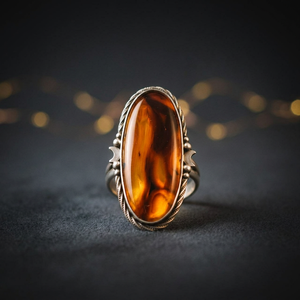 Lovely Yellow Montana Agate Gemstone <b>Ring</b> 925 Sterling Silver Statement Jewelry Bezel Setting Cute Style Third Party Certified - Product Image 3