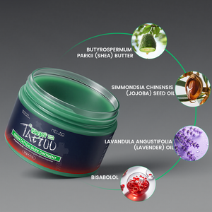 L'unguento per tatuaggio senza petrolio degli artisti rosa non lascia residui di balsamo per la cura del tatuaggio a base di erbe naturali senza irritazione idratata - Product Image 3