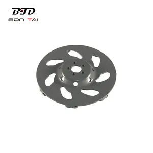 Concrete Grinding Wheel 5 Inch Diamond Grinding Cup Wheels For Hand Held Application Granite Marble Angle Grinder Disc For Medium Concrete Floor