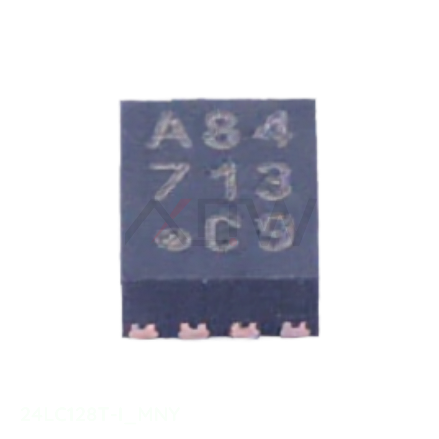 TDFN-8-EP(2x3) 24LC128T-I/MNY Memory (ICs) Electronic Circuit ...