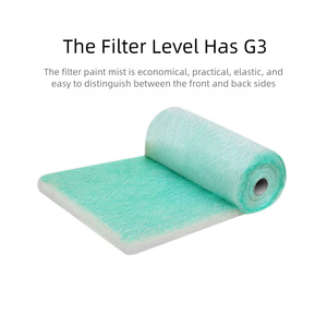 Filter Lantai Media Fiberglass G4 untuk Filter Cat Stop Spray Booth, Filter Fiberglass 60mm Grosir - Product Image 3