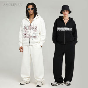 เสื้อฮู้ดดี้ผ้าคอตตอนผสมพรีเมียม 350GSM  "<span class=keywords><strong>Save</strong></span> Your Soul" ผ้าฟลีซเทคโนโลยี ซิปเต็มตัว ทรงหลวม แขนโค้ง สตรีทแวร์ ผู้ชาย/ผู้หญิง  แบบเรียบ - Product Image 1