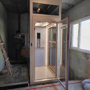 ट्रैक्शन लिफ्ट उच्च गुणवत्ता वाले यात्री लिफ्ट लिफ्ट लिफ्ट ट्रैक्शन लिफ्ट गैन्ट्री फ्रेम - Product Image 1