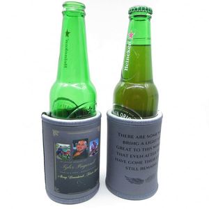 Customized Neoprene Stubby Holder Personalized Beer Can Cooler with Custom Logo Sublimation Can Cooler Bag - Product Image 4