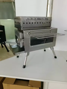 Cocina de carbón sin humo portátil al aire libre calefacción <span class=keywords><strong>camping</strong></span> madera sauna estufa pesca carbón estufa con tubo largo - Product Image 5