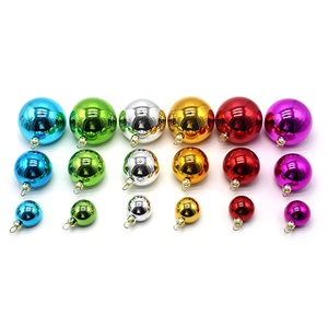 Adornos Navideños Personalizados con Transferencia de Calor, Juego de Bolas Decorativas de PVC Plástico - Product Image 3