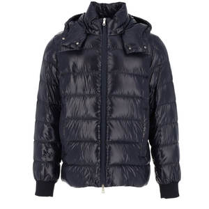 Chaqueta acolchada personalizada para hombre, abrigo grueso de poliéster con burbujas, cortavientos de invierno con estampado de cuero, chaqueta en blanco del fabricante - Product Image 1