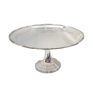 India Luxury Metal <b>Cake</b> <b>Stand</b> Pedestal Platter Eco-Friendly Reusable for Weddings Events Hotels Decorative Table Display Use - Product Image 4