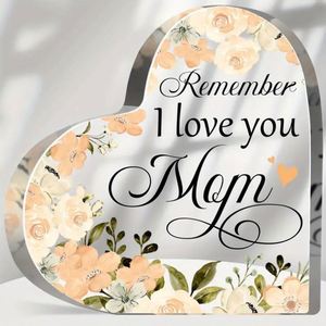 Cadeau chrétien pour femmes, cœurs en acrylique pour la louange de Dieu, pour la maison, le bureau, la table, l'étagère, citations inspirantes de la Bible - Product Image 2