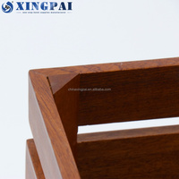 XINGPAI équipement de restauration buffet bois buffet contremarches présentoir à gâteaux en bois naturel présentoir à dessert