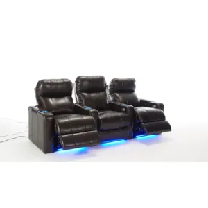 Home Theater doppio divano reclinabile sedia Cinema componibile mobili reclinabili soggiorno moderno divani divanetti in vera pelle