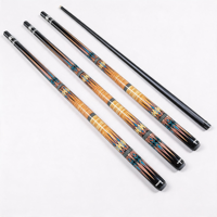Barang Baru Terlaris XIKUNO 1/2 Split Center Joint Snooker Cue Fiberglass Aluminium Alloy Joint Panjang 147cm Premium Billiard Cue