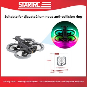 Anneau de protection anti-collision lumineux en matériau PC pour drone <span class=keywords><strong>Avata</strong></span> 2, accessoires pour drone - Product Image 5