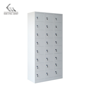 Armoire en acier à 24 portes Armoire de rangement en fer Armoire métallique KD Armoire de rangement en métal Home School Gym Vestiaire - Product Image 1