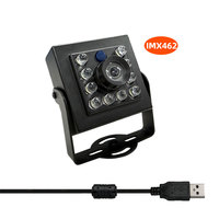 IMX462 Starlight 2MP Caméra USB à vision nocturne infrarouge 850NM 940NM 1080P 30fps Plug and Play