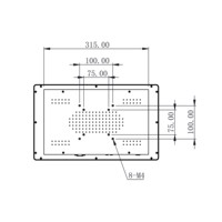 Écrans tactiles capacitifs LCD OEM/ODM de 7/8/10,1/11,6/12,1/13,3/14/15,6/17,3/18,5/19,5/20,5/21,5/23,6/23,8 pouces.
