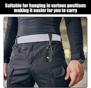 Étui de protection pour clés de voiture en cuir PU, forme coupe-vent, directement de l'usine, pour femmes et hommes, vente en gros personnalisée - Product Image 6