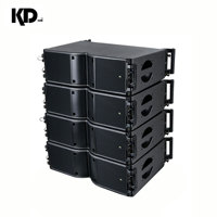 Altavoz Line Array Profesional Popular de Doble Canal con Doble Woofer Lineal de 8 Pulgadas, Imán de Neodimio, Impedancia de 8 Ohmios
