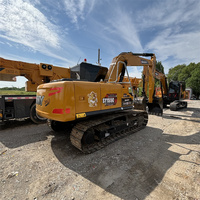 Excavatrice sur chenilles SANY SY155C d'occasion, 15,5 tonnes, excavatrice hydraulique SANY SY75C SY135C d'occasion à vendre
