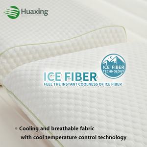 Bantal busa lateks elastisitas tinggi, aksesori tempat tidur tiup dengan lubang bernapas pendingin dan pijat leher - Product Image 6