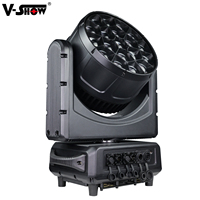 VSHOW IP1940 - Foco Móvil Profesional IP65 de 760 W, Luz LED RGBW DMX para Escenarios y Eventos