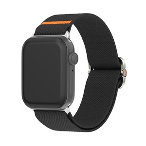 Pour iWatch S10 Ultra Bracelet de montre en nylon pour <span class=keywords><strong>Apple</strong></span> <span class=keywords><strong>Watch</strong></span> S9 <span class=keywords><strong>S7</strong></span> Bracelet de montre en métal Boucle mécanique Bracelet de sac à dos Bracelet de remplacement - Product Image 3