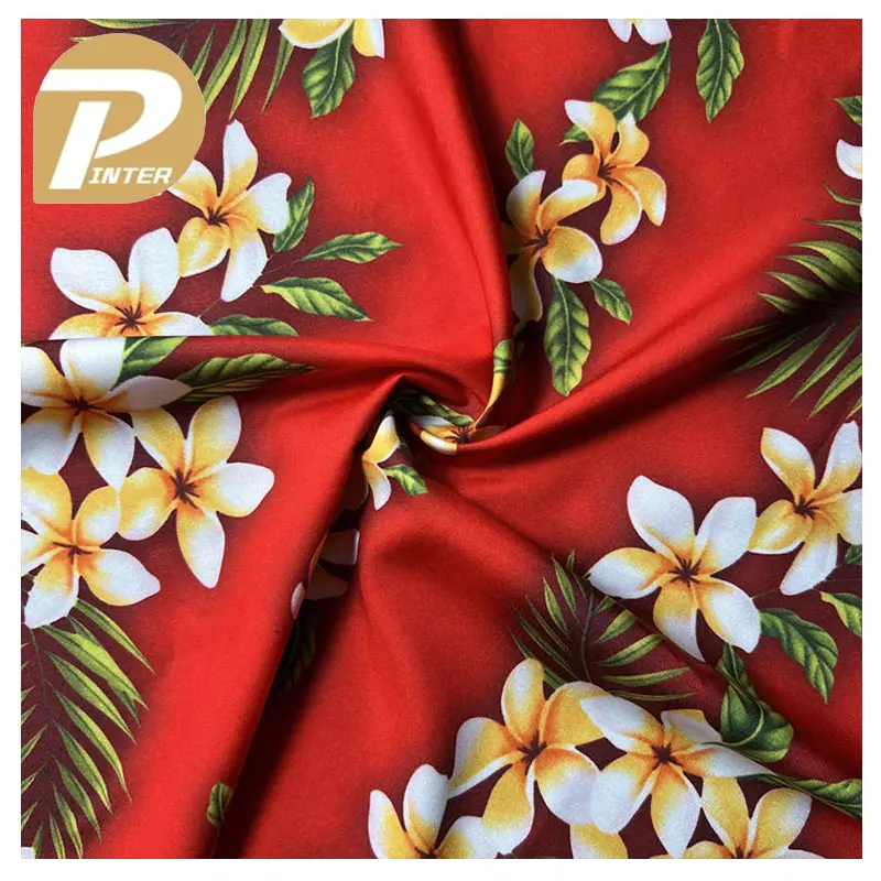 Groothandel Nieuwe Aankomst Hawaii Patroon Polynesische Tribale Gedrukte Rayon Stoffen